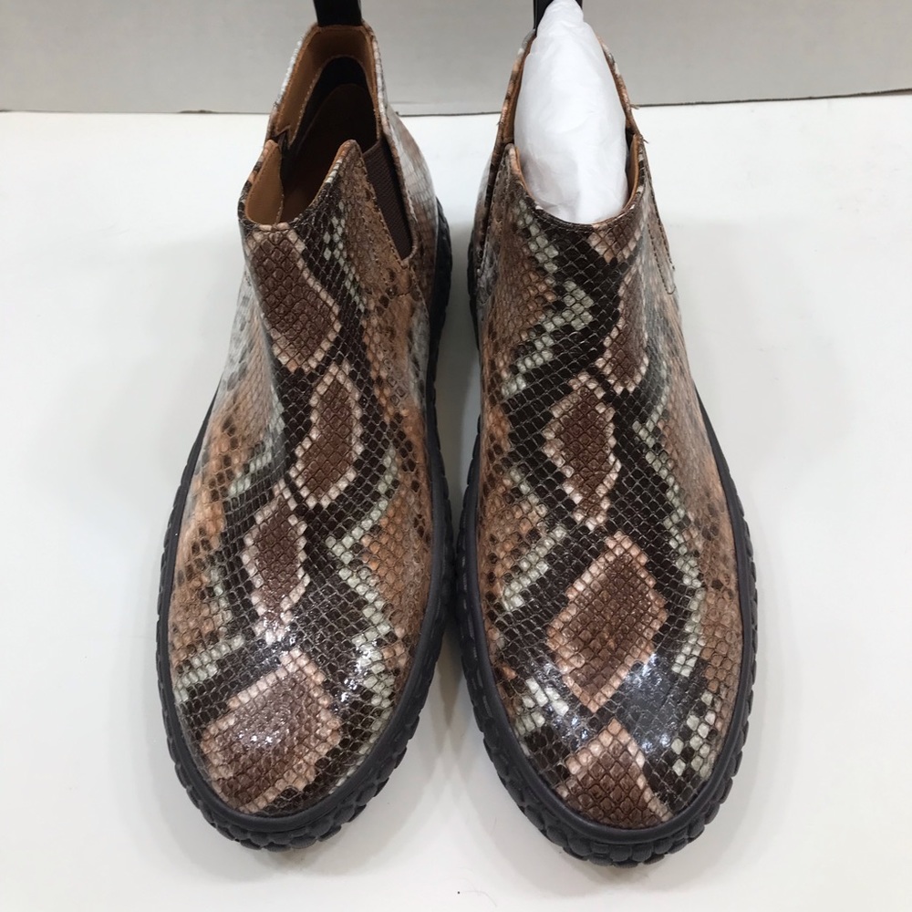 Ldp Snake Print Leather Pull On Boot - image 3